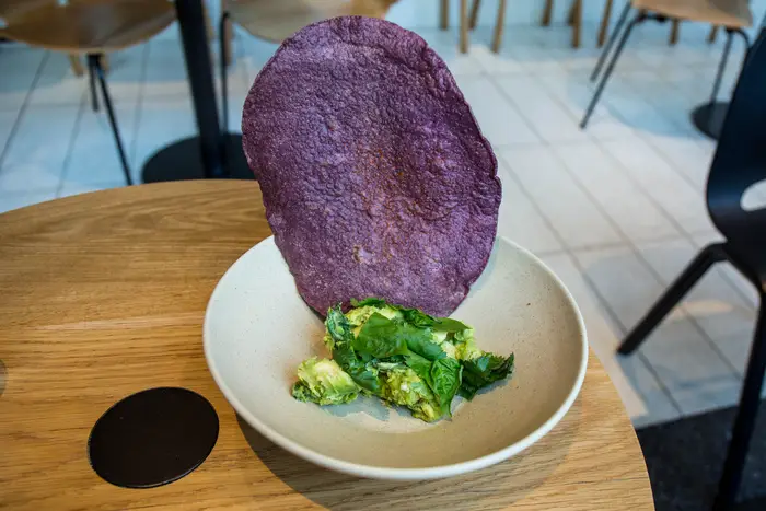 Herb Guacamole with Chip ($14)<br/>
